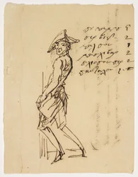 Caricature of a Young Soldier, 1809