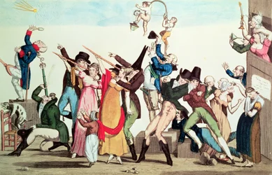 Caricature on the 1811 Comet