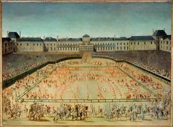 Carrousel Given to Louis XIV in Front of the Tuileries