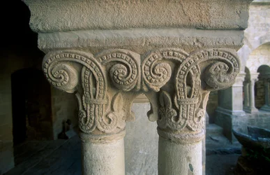 Carved Capitals from the Cloister