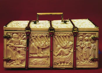 Casket with Scenes from Romance Literature, 1330s