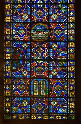 Cathedral of Chartres, Stained Glass: Peace (detail)