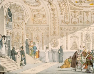 Chapel of the Dead, engraved by Villain, pub. 1820