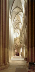 Choir and ambulatory, from the south-east