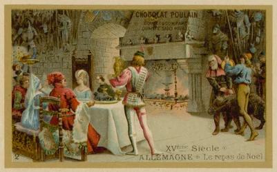 Christmas Dinner in 15th Century Germany