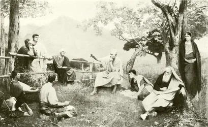Cicero at Tusculum (engraving)