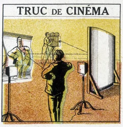 Cinema tricks: the distorting mirror