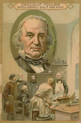 Claude Bernard, Chocolat Poulain Trade Card