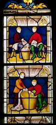 Cloth Merchants Window (detail)