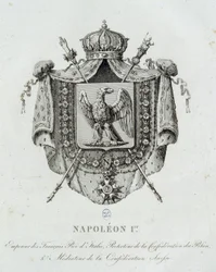 Coat of Arms of Napoleon I - in 