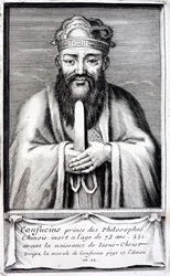Confucius, ancient Chinese philosopher