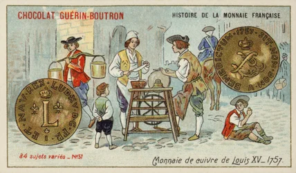 Copper Coins of Louis XV