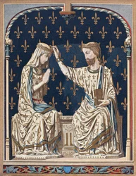 Coronation of the Virgin in ivory