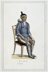 Costume of Greenland - in 