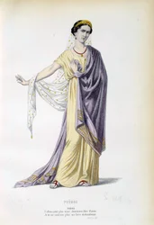 Costume for the Character of Phedre in the Play by Jean Racine