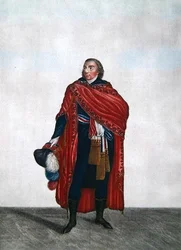 Costume of a Representative of the people during the Directoire period, c.1797