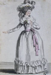 Costume of an actress