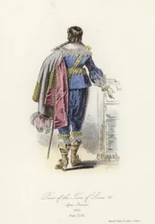 Costume of the time of Louis XIII of France