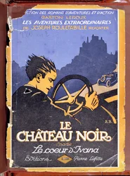 Cover of Le Château Noir by Gaston Leroux (1868-1927), 1922