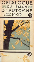 Cover of the Catalogue of the inaugural Salon d
