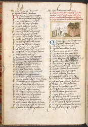 Dame Oiseuse Admitting the Lover through the Doors in the Garden of Pleasures, from 