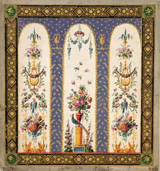 Decorative Design for a Garden Arbour or Loggia
