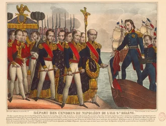 Departure of Napoleon