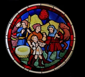 Joseph Being Sold by His Brothers (Bay N)
