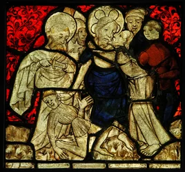 The Betrayal by Judas, originally from the Church of Betton, Brittany