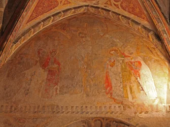 The Crucifixion with Mary and St John