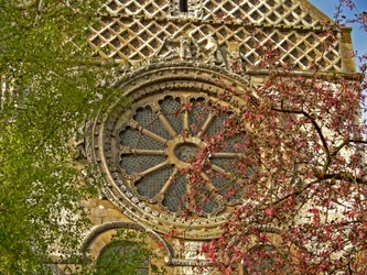 Wheel of Fortune on the North Façade