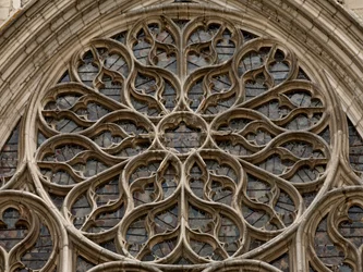 The north rose window