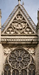 The south rose window