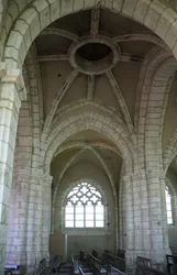 The south wall of the south transept