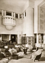 Design for the Hall of Pavilion Primavera at the Exposition Internationale in Paris in 1925
