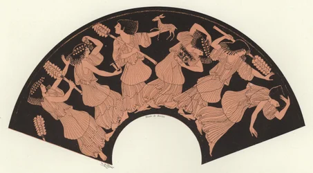 Detail of Greek pottery