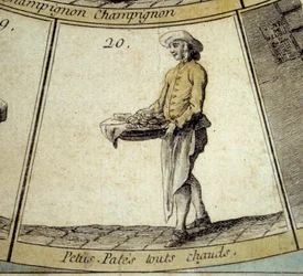 Merchant of Hot Little Pasta (Detail)