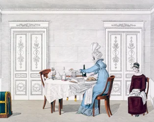 Dog Mania, plate 106 from Le Bon Genre, 1818