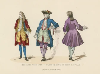 Elegant French men