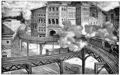 Elevated Railways of New York, 1893