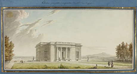 Elevation Perspective of the Pavilion of Madame Du Barry