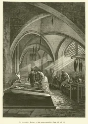 Passing Through Bremen (engraving)