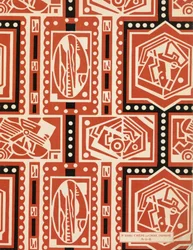 End Paper from Art-Gout-Beaute, circa 1920s