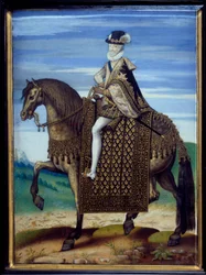 Equestrian portrait of Henri IV