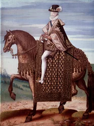 Equestrian portrait of Henry IV, King of France