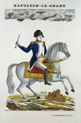 Equestrian portrait of Napoleon I Bonaparte (1769-1821)