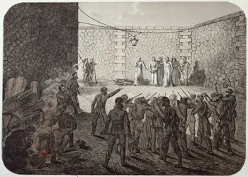Execution of Hostages During the Commune, 1871