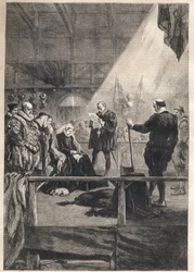 Execution of Mary, Queen of Scots and Queen Consort of France