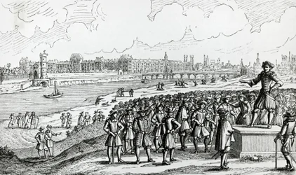 Exponent of Fronde Urges Parisians to Revolt Against Cardinal Mazarin