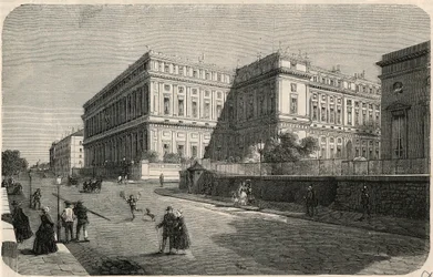 Exterior view of the building du quai d